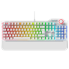 Rampage HYDRA R6  Red Switch RGB Kablolu Beyaz Gaming Klavye