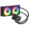 GameBooster SIGHT PRO 240B ARGB Curved Ekran 240mm Siyah İşlemci Sıvı Soğutucu