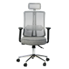 Pixel Hero Fileli Gri Ergonomik Ofis Koltuğu