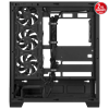 ASUS A31 PLUS Tempered Glass ARGB Siyah USB 3.2 ATX Mid Tower Kasa