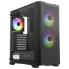 FAZEON F16 650W 80+ Bronze Tempered Glass Mesh 3x ARGB Fanlı USB 3.0 Siyah ATX Bilgisayar Kasası