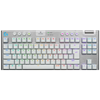 Logitech G915 X LIGHTSPEED TKL GL Blue Switch RGB Beyaz Kablosuz  Mekanik Gaming Klavye