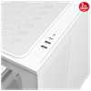 ASUS Prime AP202 TG Mesh Beyaz Kasa