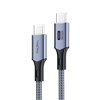 VegGieg USB 4.0 E-Mark 240W 40Gbps Thınderbolt 4 8K 60Hz Type-C Görüntü Data ve Şarj Kablosu 50cm
