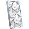 NZXT F240X Single-Frame RGB 240mm Beyaz Kasa Fanı