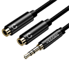 VegGieg 3.5mm 2 Kulaklık Çoklayıcı Y Kablo