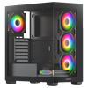 GameBooster JBST-GBA7505B 750W 80+ Bronze SeaView ARGB ATX Mid Tower Siyah Kasa
