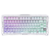 GravaStar Mercury K1 Lite RGB Linear Key Switch Türkçe Q Crystal Aurora Kablosuz Gaming Klavye