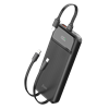 Juo JCP410-B 22.5W 10000mAH Type-C Led Ekranlı Taşınabilir Siyah Hızlı Şarj Powerbank 
