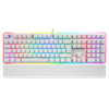Rampage KB-R96 ULTIMATE Red Switch RGB Beyaz Türkçe Kablolu Mekanik Gaming Klavye