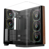 FAZEON F25 850W 80+ Bronze Full Modüler Gen5 Mesh 5x ARGB Fanlı Type-C Siyah ATX Gaming Kasası