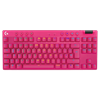 Logitech G PRO X TKL LIGHTSPEED Kablosuz İngilizce Tactile Magenta Gaming Klavye
