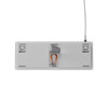 SteelSeries Apex Pro Gen 3 TKL OmniPoint Switch İngilizce Beyaz Kablolu Gaming Klavye