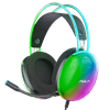 Aula S505 RGB Kablolu Siyah Gaming Kulaklık