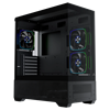 GameBooster NYVRA ALPHA 750W 80+ Bronze SeaView ARGB ATX3.1 PCI-E 5.1 ATX Mid Tower Kasa