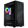 FAZEON F18 650W 80+ Bronze Tempered Glass Mesh 4x ARGB Fanlı USB 3.0 Siyah E-ATX Bilgisayar Kasası