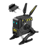 GravaStar Alpha65 Robot Figürlü 65W Gri Hızlı Şarj Adaptörü