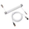 GravaStar Sarmal Aviator USB Type-C Mekanik Klavye Uyumlu Beyaz Oyuncu Kablosu 1.85m