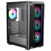 VENTO VG15FE Rainbow Tempered Glass USB 3.0 Mesh ATX Mid Tower Kasa + FSP 650W 80Plus PSU