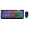 Rampage KM-R57 SERAPHIC RGB Siyah Klavye Mouse Set