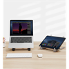 Bix Saiji X2 Taşıma Çantalı Alüminyum Siyah Notebook Laptop Standı