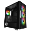 RAMPAGE AZZA V2 1000W 80+ Tempered Glass ARGB Type-C Siyah ATX Gaming Kasa