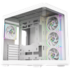Cooler Master Elite 600 4X120mm ARGB 850W ATX 3.1 PCIe5.0 80+ Gold Curve TG Mid Tower Beyaz Kasa