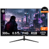 GameBooster Lyris FF30 27'' 300Hz 0.5ms HDMI DP Adaptive Sync FHD VA Curved 3000R Gaming Monitör