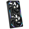 NZXT F240X Single-Frame RGB 240mm Siyah Kasa Fanı