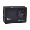 BIX Pulse 2 4K 30FPS 20MP WI-FI Su Geçirmez Kılıflı Siyah Kask Aksiyon Kamera ve Aksesuar Seti