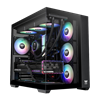 Thermaltake View 380 Tempered Glass ARGB USB 3.2 ATX Mid Tower Siyah Kasa
