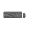 A4 Tech FG3300 AIR 2 Gri Türkçe Q Kablosuz Klavye Mouse Set