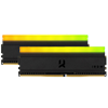 GOODRAM 16GB(2x8GB) IRDM RGB 3600MHz CL18 DDR4 Siyah Bulk Dual Kit Ram