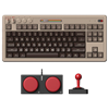 8BITDO Retro C64 Edition Kailh Box White Switch Hot Swap RGB Mekanik İngilizce Kablosuz Gaming Klavye
