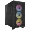 CORSAIR 3000D AIRFLOW 650W 80+ Bronze RGB Tempered Glass USB 3.2 Siyah ATX Mid Tower Kasa