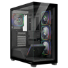 Rampage SYLON 850W 80+ Bronze Tempered Glass 5*12cm ARGB Siyah ATX Gaming Kasa
