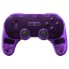 8BitDo Pro 2 Hall Efect Kablosuz Transparan Mor Gamepad