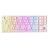 Rampage KB-R107 CRACK Membrane RGB Beyaz Kablolu Gaming Klavye