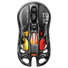 GravaStar Mercury M2 RGB 26000 DPI 1000Hz Stealth Black Kablosuz Gaming Mouse