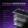 GravaStar Mercury K1 Pro RGB Gravastar Kailh Speedy Mint Switch Türkçe Cyberpunk Kablosuz Gaming Klavye