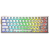 Aula AG60 Pro Aether Switch Hot Swap RGB Şeffaf Beyaz Kablosuz Gaming Klavye