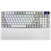 ASUS ROG AZOTH 96 HE ROG HFX V2 Manyetik Switch Kablosuz RGB Beyaz Mekanik Gaming Klavye