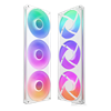 NZXT F420 Single-Frame RGB 420mm Beyaz Kasa Fanı