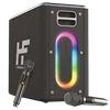 HiFuture MusicBox 100W Karaoke Sistemi Siyah Taşınabilir Hoparlör