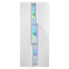 BitFenix C20 650W 80+ Beyaz PSU Tempered Glass FRGB USB 3.0 Mesh ATX Mid Tower Beyaz Kasa