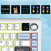 Aula F75 Max Reaper Switch Hot Swap TKL RGB Gri Kablosuz Gaming Klavye