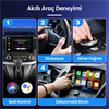 Bix CB02 WIFI CarPlay Android Auto USB-A USB-C Kobloludan Kablosuza Çevirici Hibrit Adaptör