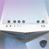 MSI MPG GUNGNIR 300R AIRFLOW WHITE 4x120mm ARGB Fanlı MidT Gaming Kasa