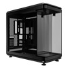 Cooler Master Masterframe 360 Panaroma Mirror TG Mesh Tempered Glass USB 3.2 Siyah ATX Mid Tower Kasa