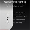 CORSAIR AIR 5400 RS-R ARGB Tempered Glass USB 3.2 Beyaz E-ATX Mid Tower Kasa
